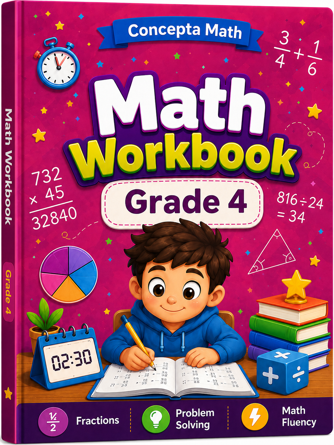 Grade Four Math Workbook