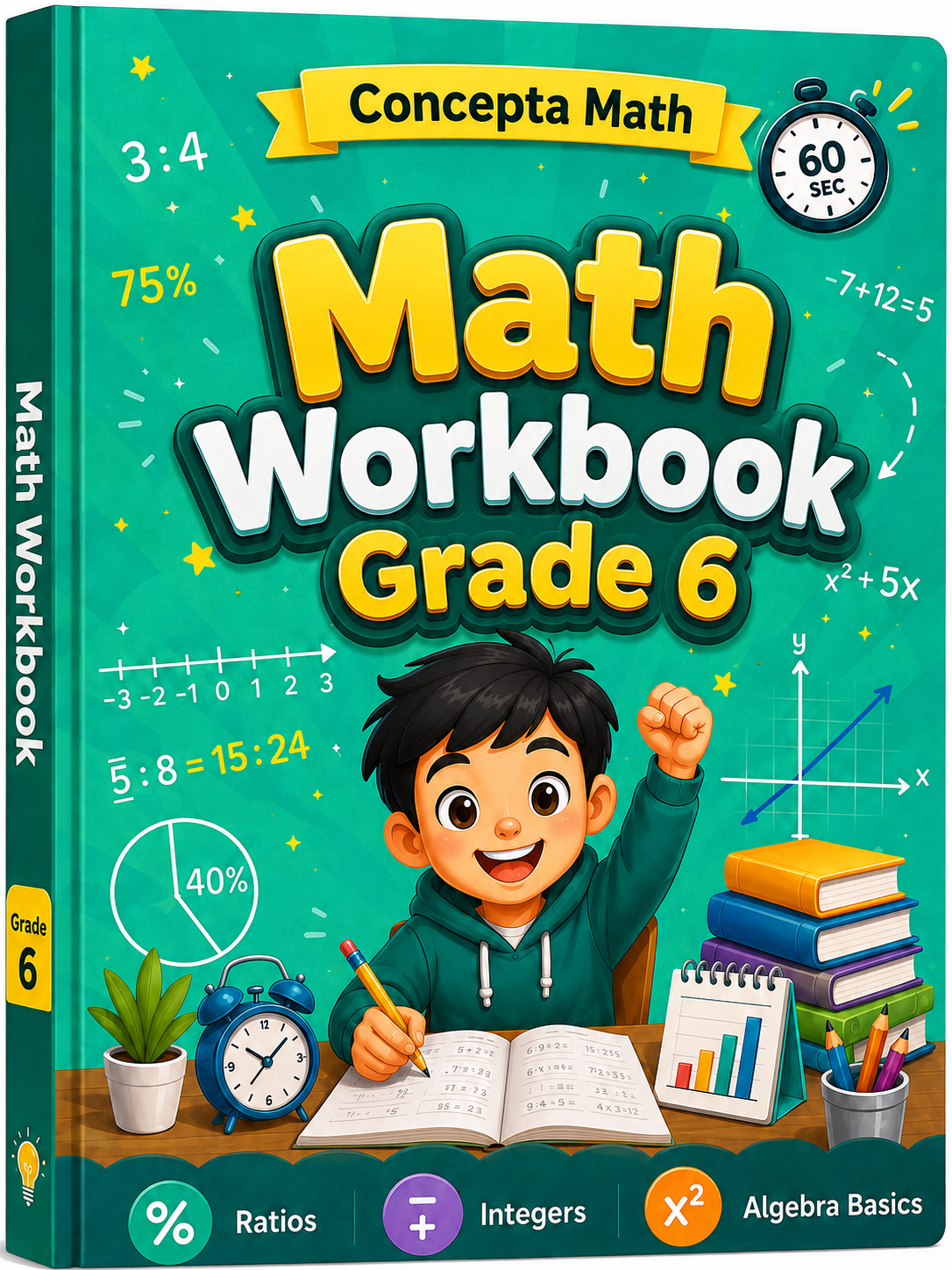 Grade Six Math Workbook